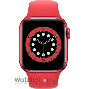 Apple Watch Series 6 40mm, M00A3WB, Sport Band, red