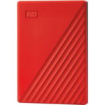 Hard disk extern WD My Passport 2TB USB 3.0 Red, Western Digital