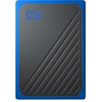 SSD portabil WD My Passport Go WDBMCG0020BBT-WESN, 2TB, USB 3.0, negru-albastru