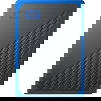 SSD extern WD My Passport Go, 1TB, Negru & albastru,