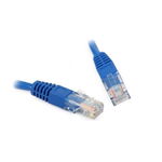 Cablu de retea high speed CAT6 LAN UTP RJ45 10m PC-HUB albastru, Compatibil