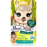 Eveline Cosmetics Magic Mask Lama Queen mască normalizatoare - matifiantă 3D 1 buc, Eveline Cosmetics