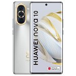 Smartphone Huawei Nova 10, 128GB, 8GB RAM, Dual SIM, 4G, 4-Camere, Starry Silver, Huawei