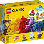 Lego classic caramizi transparente creative 11013