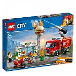 LEGO® City Fire Stingerea incendiului de la Burger Bar 60214 pentru 5+ ani, Lego