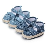 Pantofi draguti cu volane si model imprimat floral pentru fetite, cu talpa moale anti alunecare, pantofi premergatori, Neer