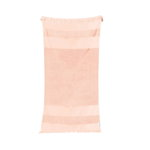 Prosop de plajă din bumbac Sunnylife Summer Stripe, 175 x 90 cm, roz, Sunnylife