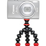Trepied Joby GorillaPod Magnetic Mini, picioare magnetice, flexibil, negru/rosu, 3.5x3.5x9.5cm