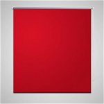 Jaluzea opacă rulabilă, 100 x 230 cm, roșu, vidaXL
