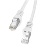 LANBERG Cablu de retea din fibra optica Lanberg PCF6-10CC-0050-W, RJ45 cat.6 FTP 0.5m, Alb, LANBERG