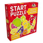 Fructe Voioase, Puzzle 4 In 1 Noriel, 25 Piese, Noriel