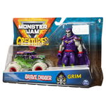 Set Spin Master Monster Jam - Groparul si Grim