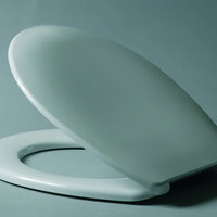 Capac WC HARO Duroplast OCEAN alb, sistem prindere inox FastFix, Hamberger