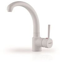 Baterie bucatarie Pyramis ARMONICA monocomanda finisaj alb