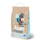 Asternut igienic pentru pisici Asan Fresh Blue, Ecologic, 10L