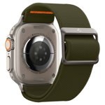 Curea Spigen Fit Lite Ultra compatibila cu Apple Watch 4/5/6/7/8/SE/Ultra 42/44/45/49mm Khaki, Spigen