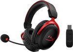 Casti Wireless Cloud II Gaming Headset, 7.1 Surround Sound, Memory Foam, Microfon
