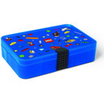 Cutie Lego iconic de sortare, albastru, 0.45 l