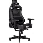 Elite Chair Black Leather & Suede Edition, Next Level Racing