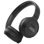 Casti Audio On Ear JBL Tune 510, Wireless, Bluetooth, Autonomie 40 ore, Negru