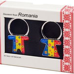 Set brelocuri Romania - Tricolor MB116, Magnetella