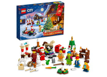 LEGO® City - Calendar de advent 60352, 287 piese