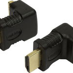 LogiLink Adaptor HDMI (M/T) 90 de grade