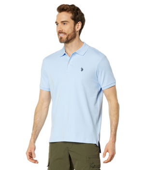 Incaltaminte Femei US Polo Assn Interlock Core Polo Shirt Windsurfer Blue, U.S. Polo Assn
