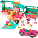 Set papusa KOOKYLOOS Caravana Miei KO9012O, 3 ani+, multicolor