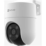 Camera de supraveghere EZVIZ H8C 2K Plus, outdoor, Wi-Fi Camera, rezolutie 4 MP, Smart IR, Alb
