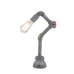 Lampa de birou Bayuda, design industrial, 1 bec, dulie E27, inaltime 435mm, 43001T Globo, Globo Lighting