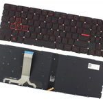 Tastatura Lenovo Legion Y530 red color llumination backlit keys, IBM Lenovo