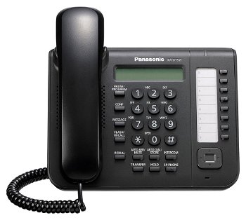 Telefon digital proprietar Panasonic KX-DT521X-B (Negru), Panasonic