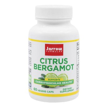 Citrus Bergamot 500mg 60 capsule vegetale Jarrow Formulas, natural, Secom, Jarrow Formulas
