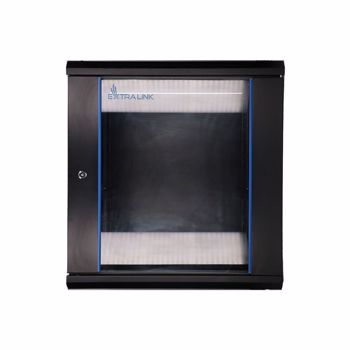 Dulap montat pe perete , Extralink , 12U 600X600 , negru