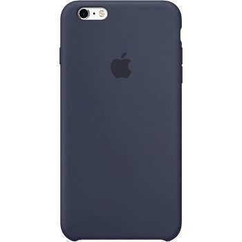 Husa de protectie APPLE pentru iPhone 6s Plus, Silicon, Midnight Blue