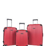 Genti Femei Kenneth Cole Reaction 3-Piece 4-Wheel Spinner Lightweight Luggage Set RED