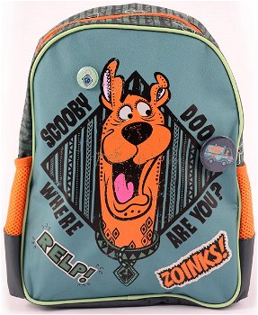 Ghiozdan gradinita Pigna Scooby Doo gri SDRS1841-2 sdrs1841-2