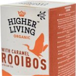Ceai Rooibos si Caramel Bio, 20 plicuri, Higher Living, Higher Living