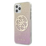 Husa Premium Originala Guess iPhone 12 Pro Max , Colectia Glitter Gradient 4g ,rose Gold - Guhcp12lpcuglpgg
