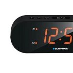 Radio cu ceas Blaupunkt CR6OR, FM, Dual Alarm, Argintiu