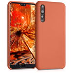 Husa pentru Huawei P20 Pro, Silicon, Portocaliu, 47706.203