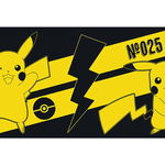 Mouse Pad Gaming ABYSSE CORP Pokemon Pikachu x2, 90 x 40 cm, negru-galben