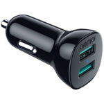 incarcator auto choetech c0051, qc 3.0, 2x usb-a, 36w, CHOETECH