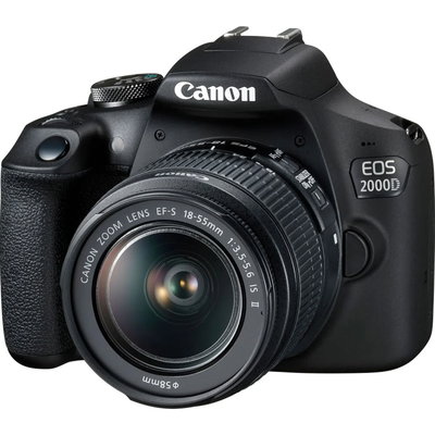 Aparat Foto DSLR Canon EOS 2000D 132726 | 24.1MP, APS-C, Wi-Fi, Full HD, Canon