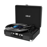 Pick-up Akai ATT-18BT, Inregistrare pe USB, Bluetooth, RCA, Negru