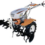 Motocultor O-MAC NEW 1350-S, 4 timpi, motor benzina 13 CP, latime lucru 60-150 cm, cu diferential + roti cauciuc