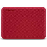 HDD Extern Toshiba, 2.5, 4TB, Canvio Advance , USB 3.2, Red, Toshiba