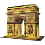 Puzzle 3D Arc De Triumf, editie luminoasa, 216 piese