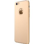Husa ultra-subtire din fibra de carbon pentru iPhone 7/8, Gold auriu - Ultra-thin carbon fiber case for iPhone 7/8, Gold, HNN